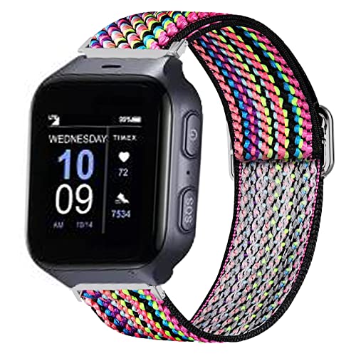 Eviter irritations bracelet Timex Family Connect Senior nylon extensible doux Lamshaw