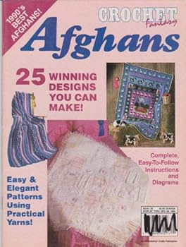 Crochet Fantasy Afghans Magazine (Jan. 1990 Vol. 9 No. 1)