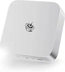 Beelink Mini PC SER8, AMD Ryzen 7 8745HS (4nm, 8C/16T) até 4,9GHz, Mini computador 32GB DDR5 RAM 1TB M.2 NVME SSD, PC desktop 4K @120Hz tela tripla, mini computador para jogos WiFi6/BT5.2/2.5Gbps/W-11