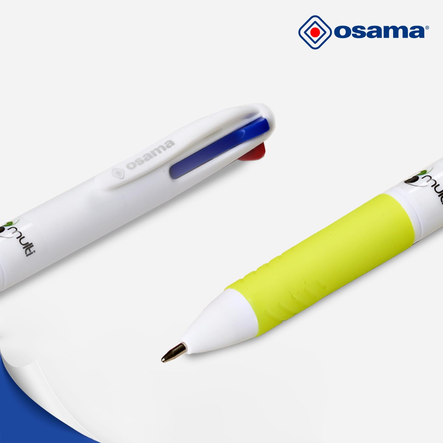 Penne Colorate 4 Colori a Sfera 1.0 mm Multi Set - OSAMA
