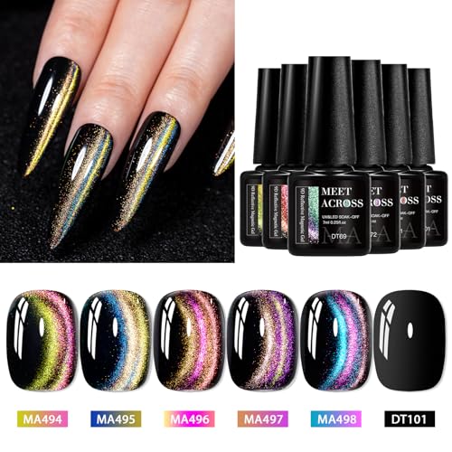 Set de Esmaltes Gel Cat Eye 9 Piezas miniatura 5