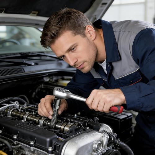 Extensión de eje flexible 1/2 pulgadas para alcanzar tornillos difíciles en tu coche 3