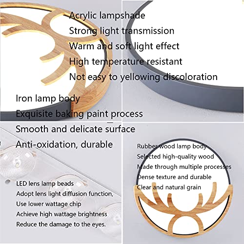 MTNROO Luce Incasso a Soffitto Retrò Plafoniera