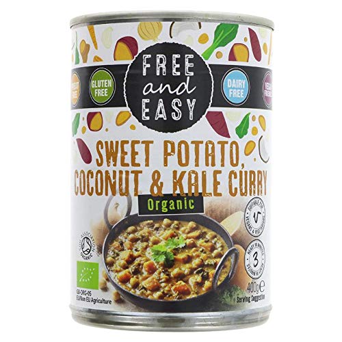 FREE & EASY Sweet Pot/Grünkohl/Kokos-Curry, 6 x 400 g