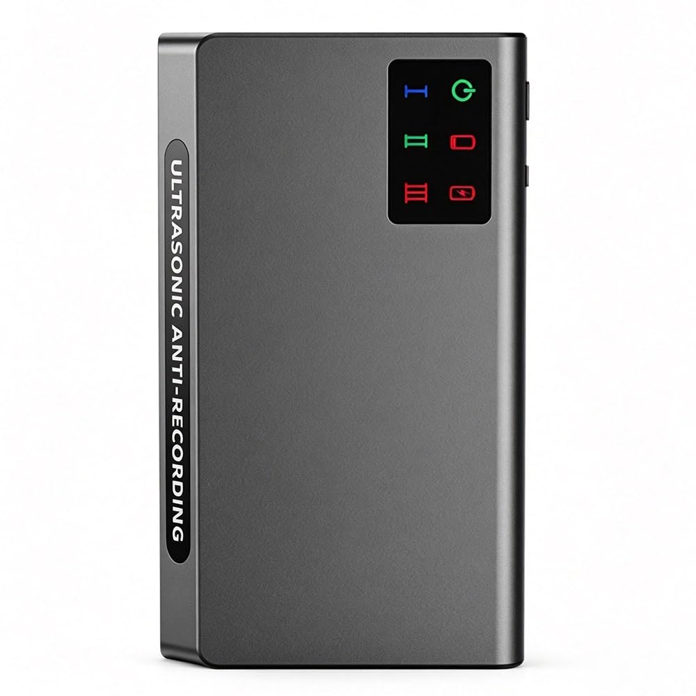 Portable Privacy Protection Signal Jammer with Remote Control