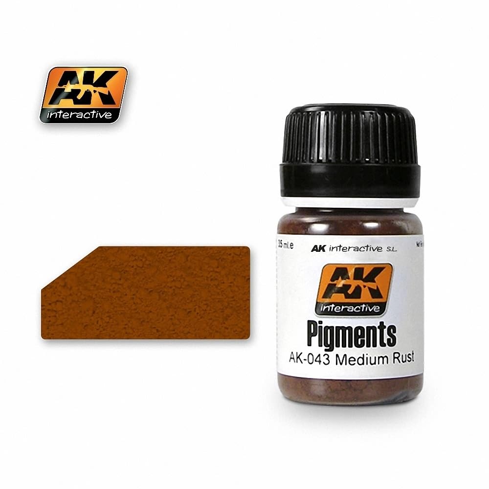 AK Interactive 00043 35ml Pigment - Medium Rust