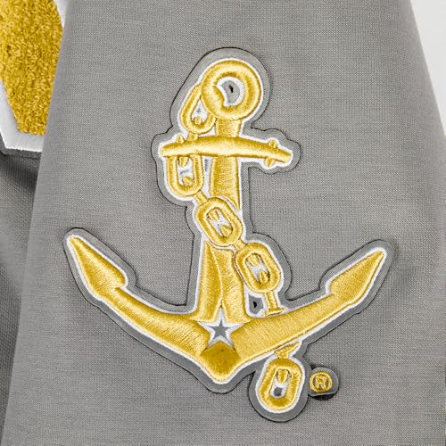 Image of Pro Standard Mens College Classic Chenille Cotton Double Knit Full Zip Hoodie