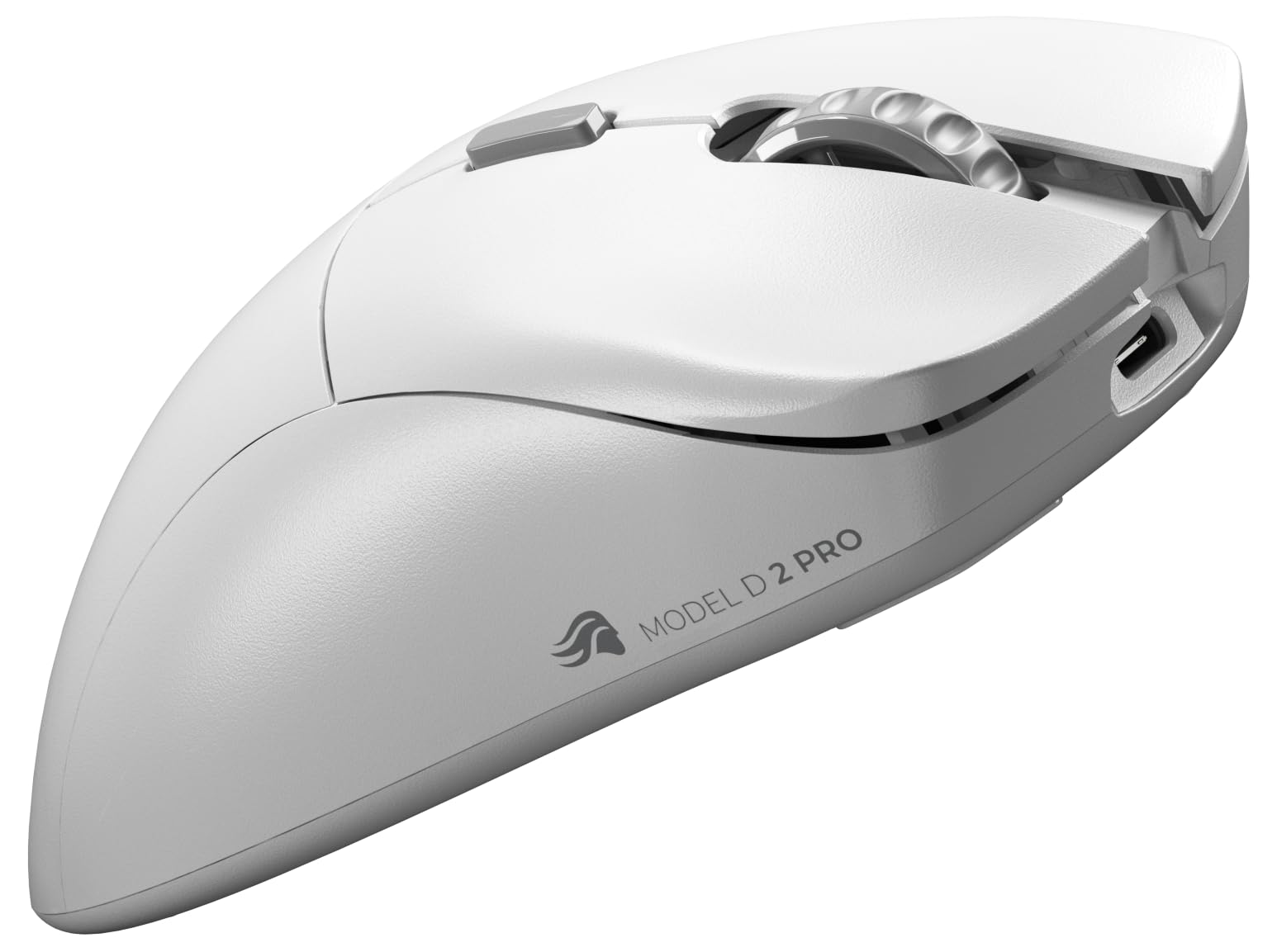 GLORIOUS Model D 2 PRO 4K/8K Wireless Gaming-Maus, 62g, 26k DPI, in Weiß
