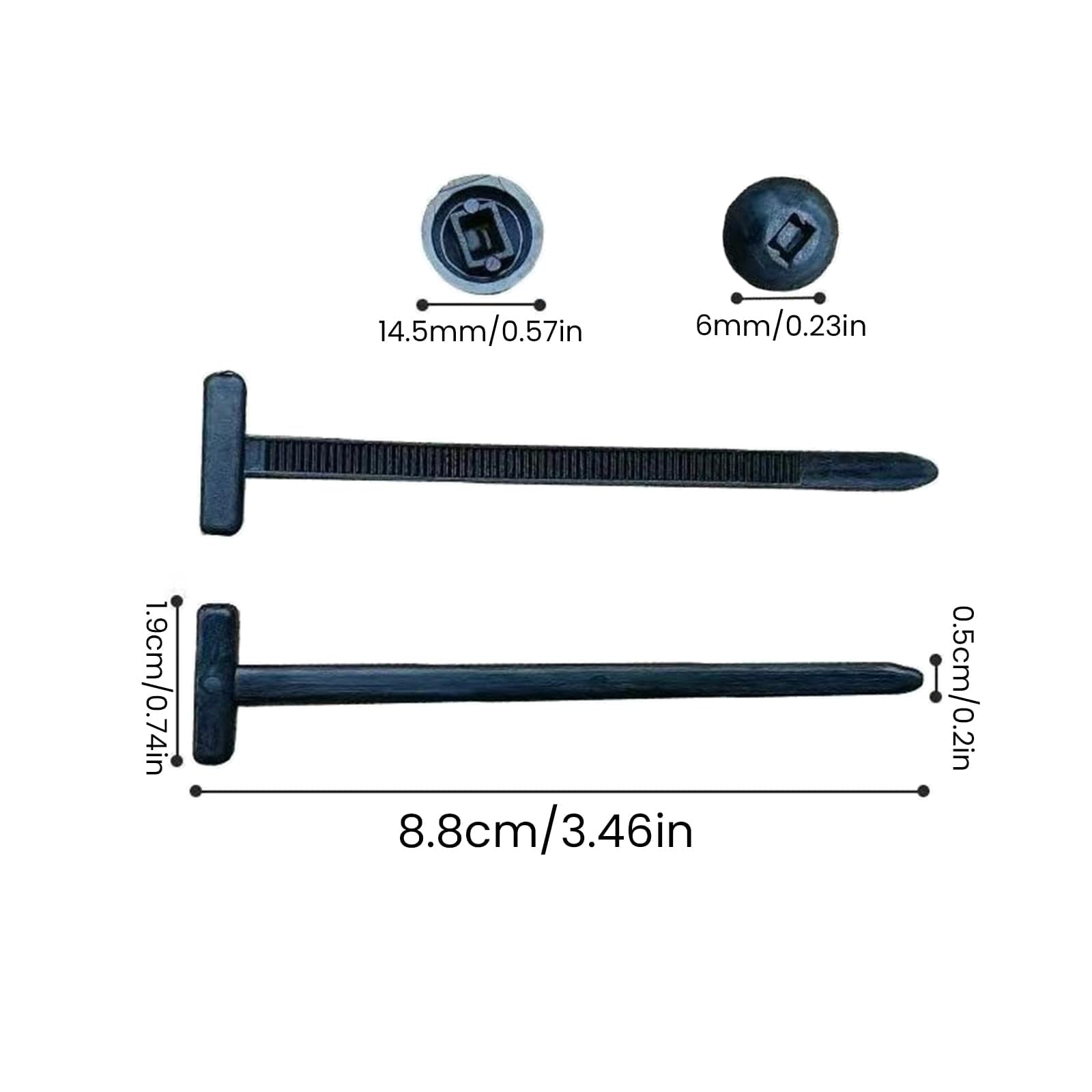 Nylon Universal Cable Tie Buckle - Image 2