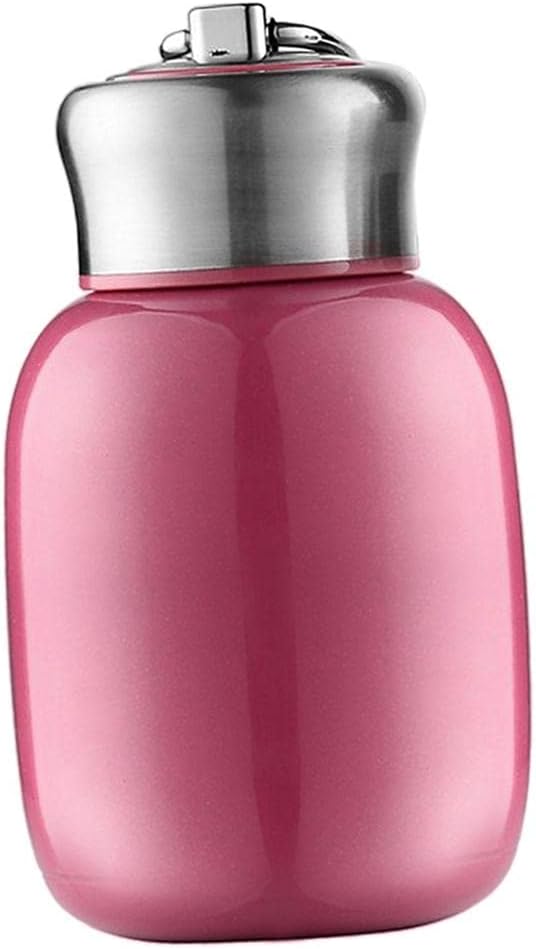 200 ml断熱ガラストラベルマグ (ローズ) [並行輸入品]