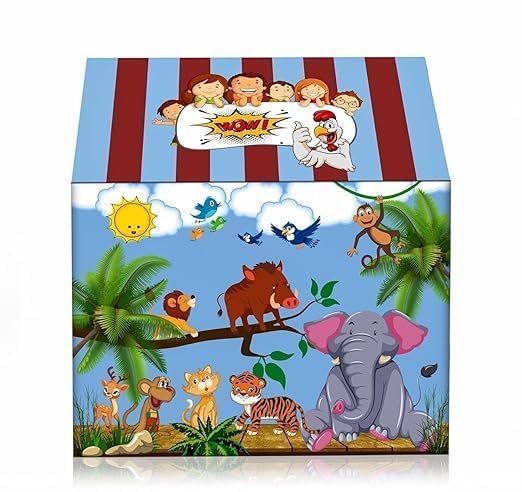 Image of Colorfull and Light Weight Children Play Tent House for 3 to 10 Years Old Kids Girls and Boys Light Weight and Foldable Children Toys,Indoor and Outdoor Kid Tent Houses