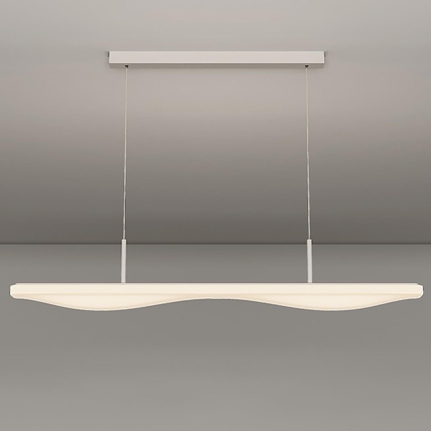 Lumières suspendues LED au-dessus de table de salon avec bande 90 cm