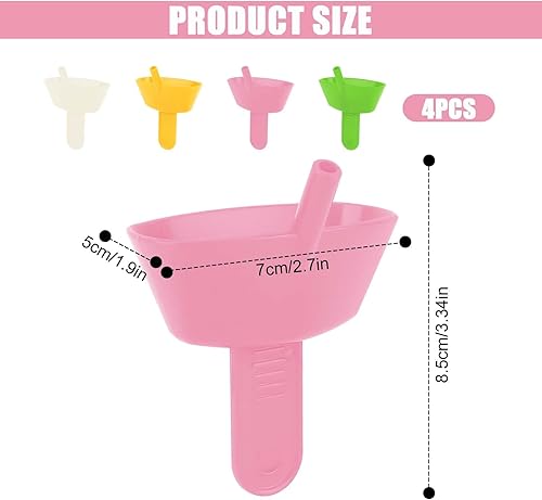 Miniatura 2 de 4 soportes para paletas sin goteo, soportes para paletas para niños, soporte para helados, reutilizable, sin BPA, sin ensuciar, con pajilla