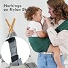AUYEAZGO Toddler Carrier - Premium Cotton, Large Seat & Back Support, with Large Pocket, One Size Fits All, Ideal for 6-48 Months (11-44 lbs), Beige #4