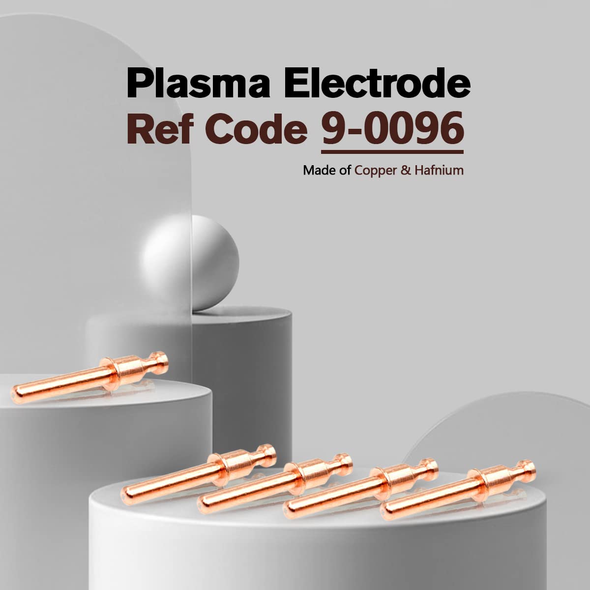 Juego De 10 Piezas De Puntas De Arrastre - Compatibles Con Antorcha De Plasma Thermal Dynamics SL40 - Modelos 9-0096 Y 9-0093