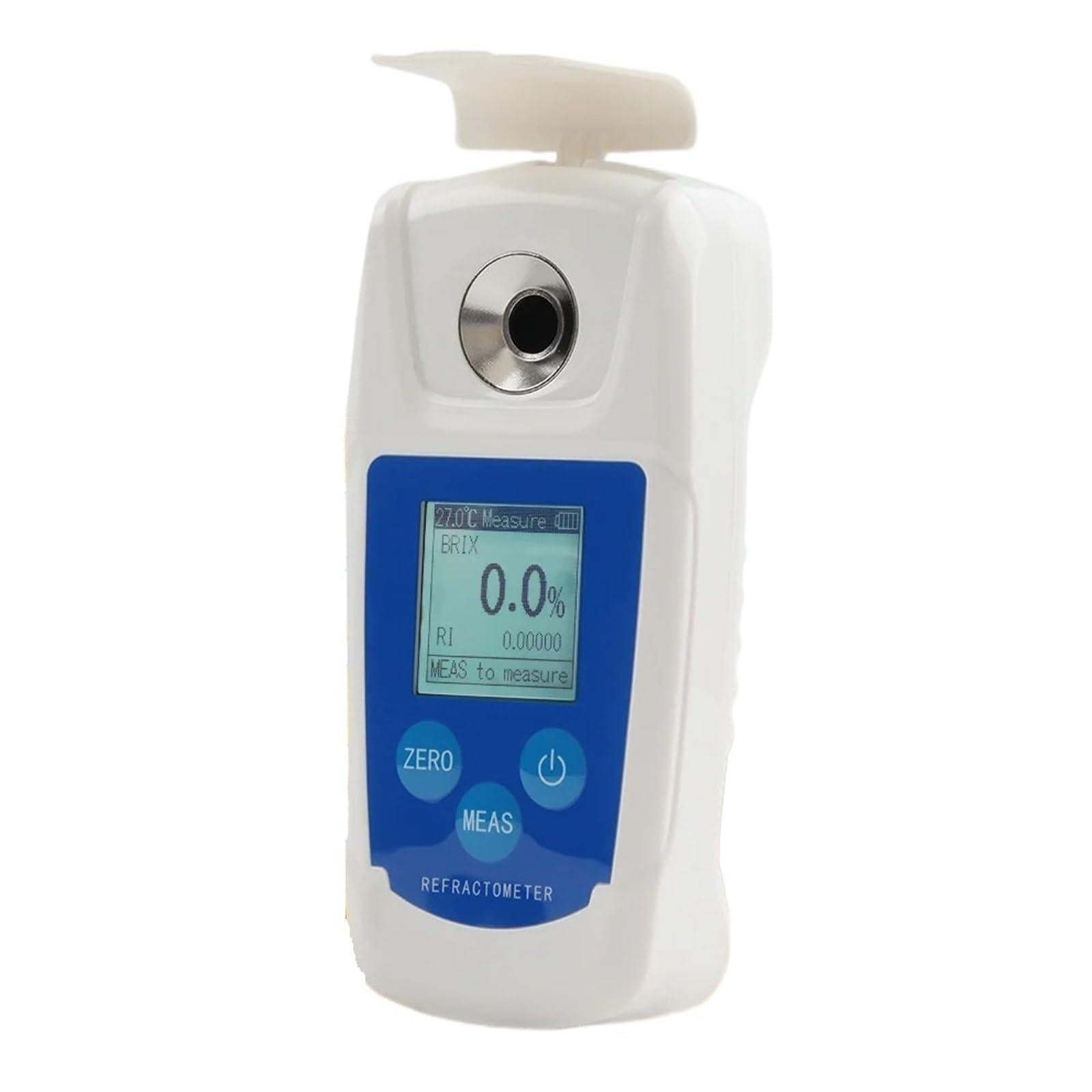 Rifrattometro digitale 0-55% Brix, misuratore del contenuto di zucchero del succo di frutta, tester for il monitoraggio del contenuto dell'uva Risposta rapida