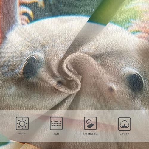 Cotton Toddler Underwear Custom Cute Axolotl Fish Funny Little Girl Panties Artistic Kids Undies Briefs 2t3