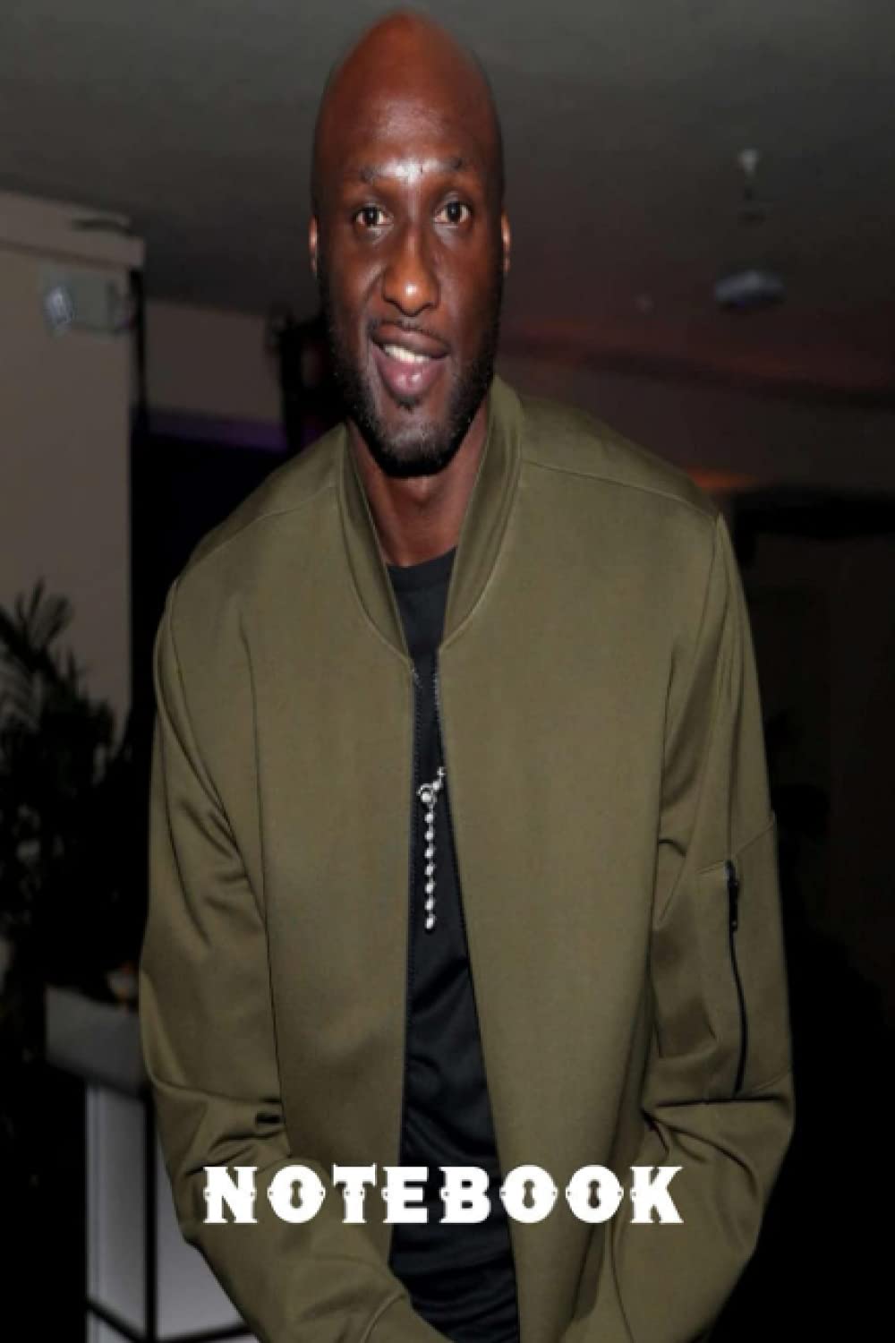 Lamar Odom Notebook / Journal Gift For Women, Men, Kids | 100 Pages, 6x9, Soft Cover, Matte Finish #25