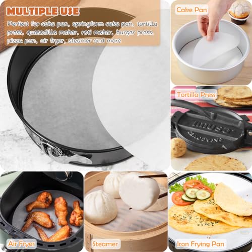 Papier parchemin de cuisson 20,3 cm pour de parfaits gâteaux - 6