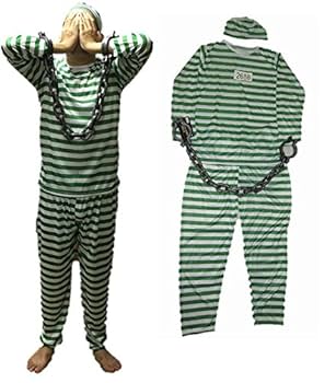 囚人服 緑 10着 ハロウィン グリーン 囚人 帽子 囚人シール付 囚人服 緑 10着 ハロウィン グリーン 囚人 帽子 囚人シール付
