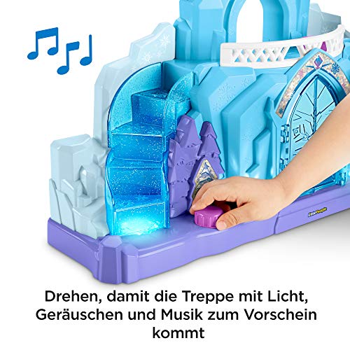 Fisher-Price GLM38 Little People Frozen Elsas Eispalast - Deutsche Sprachversion – Bild 5