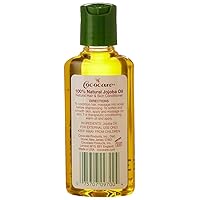 Vista 2 de Cococare Aceite de jojoba 100% – Aceite de jojoba hidratante y nutritivo profundo para la piel – Perfecto para el cuidado del cabello – 2 onzas