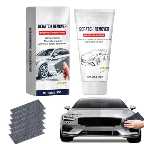 Nano Sparkle Cloth Car Scratch Remover, 2024 Upgrade Nano Sparkle Cloth for Car Scratches, Nano Car...