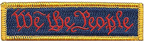 We The People - Tactical Morale Patch - Red White & Blue