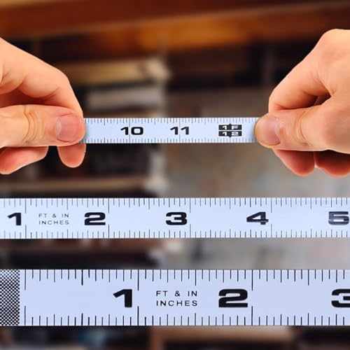 Cinta métrica adhesiva de acero al carbono 12 ft miniatura 4