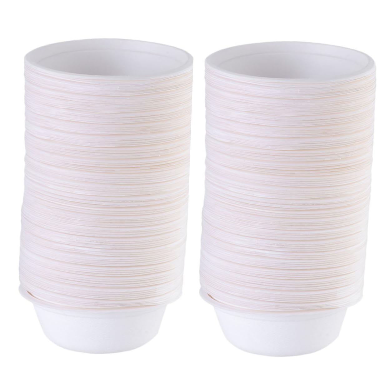 Beaupretty 50piezas Platos y Cuencos De Papel Desechables Cuencos De Pulpa Multiusos Para Restaurante Vajilla Para Dibujar Mano