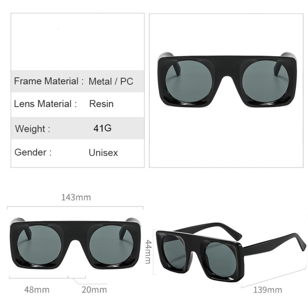 Occhiali da sole poligonali alla moda da donna, design occhio di gatto, montatura in metallo, protezione UV 400, da uomo