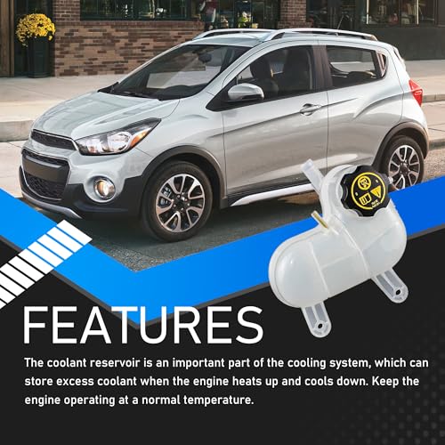 YzusGomumu Engine Coolant Reservoir Tank with Cap Fit for Chevrolet Spark by YzusGomumu - Used condition - Image 4