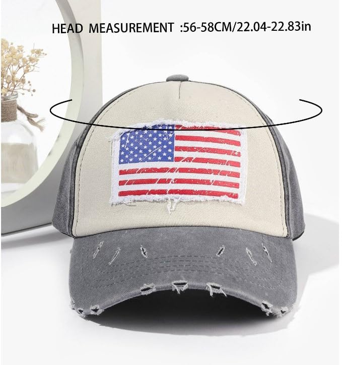 Image of Handcuffs Cap for Men & Women with Adjustable Buckle Distressed Cotton Hat | Baseball Caps | Caps & Hats | Casual Caps