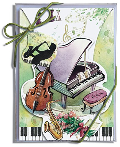 Preisvergleich Produktbild Lissom Design Pop Up Notecards Musiksaal