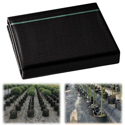 Zuxbolf Unkrautvlies Gartenvlies 1 * 20m Unkrautsperre mit Führungslinien Wasserdurchlässig UV-Schutz Unkrautfolie Reißfest 70g/m² Bändchengewebe Gartenvlies Unkrautflies für Terrasse Garten