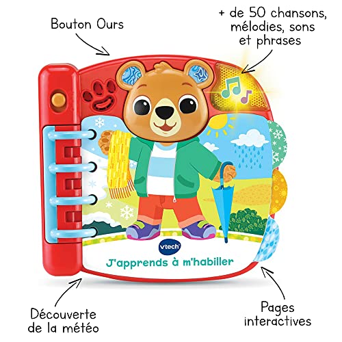 Vtech Baby Livre J'apprends A 'habiller - vue 3