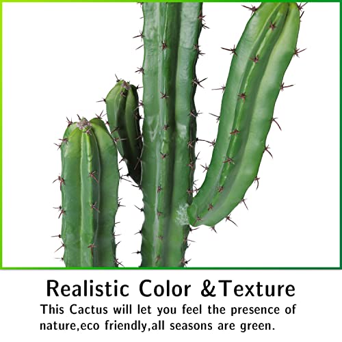 Artificial Cactus Fake Big Cactus 36 Inch Faux Cacti Plants for Home Garden Office Store Decoration by AntHousePlant - Image 3