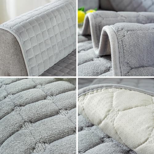 Housse de canapé d'angle sinlips pour rénover un meuble usé facilement - 6