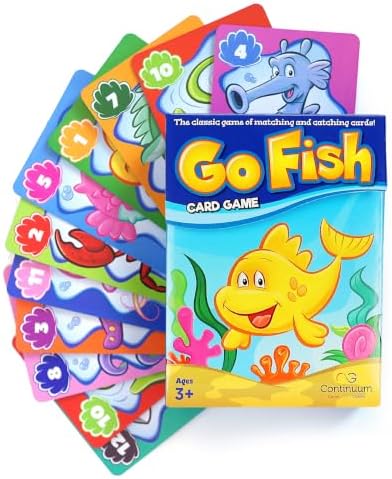 Continuum Games Go Fish Classic Card Game Fun
