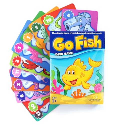 Continuum Games Go Fish Classic Card Game Fun