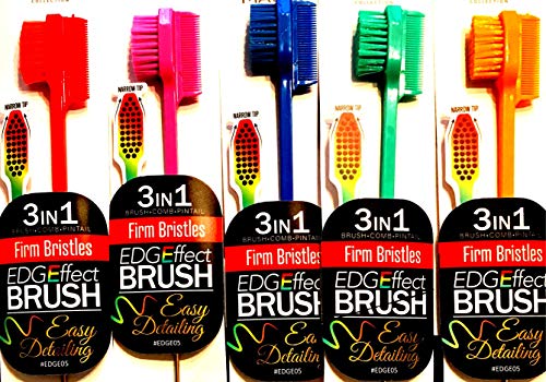 Magic Collection 3 in 1 Edge Brush (3 Pack)