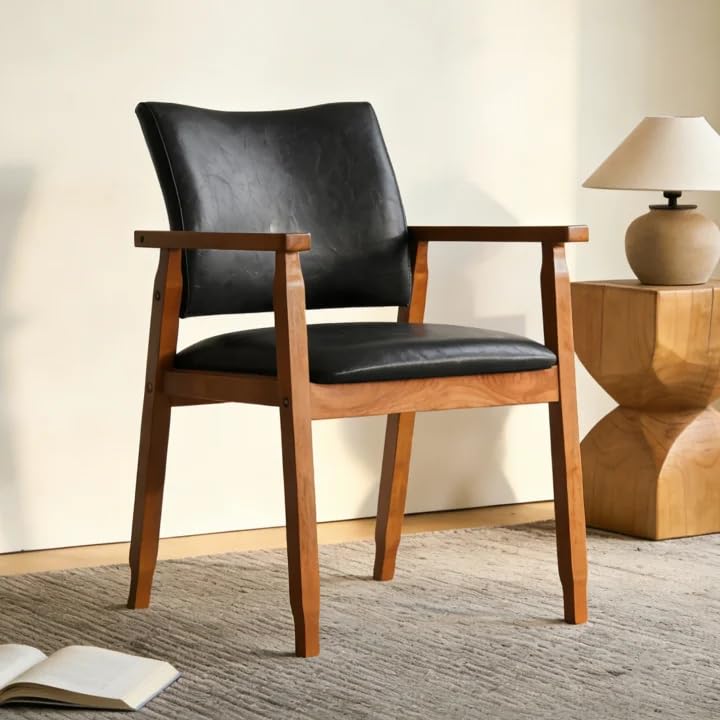 NOBPEINT Mid-Century Modern Dining Chairs with Armrest...