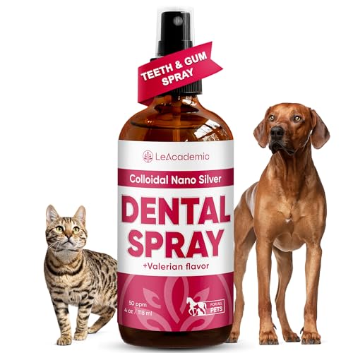Dog Breath Freshener – Dental Spray to Help with Plaque, Tartar, ...