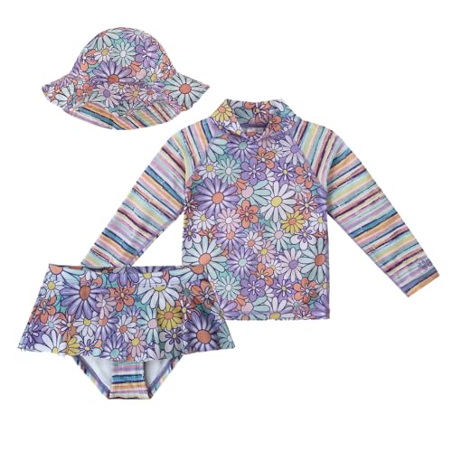 Image of UV SKINZ UPF 50+ Girls' 3-Piece Swim Set
