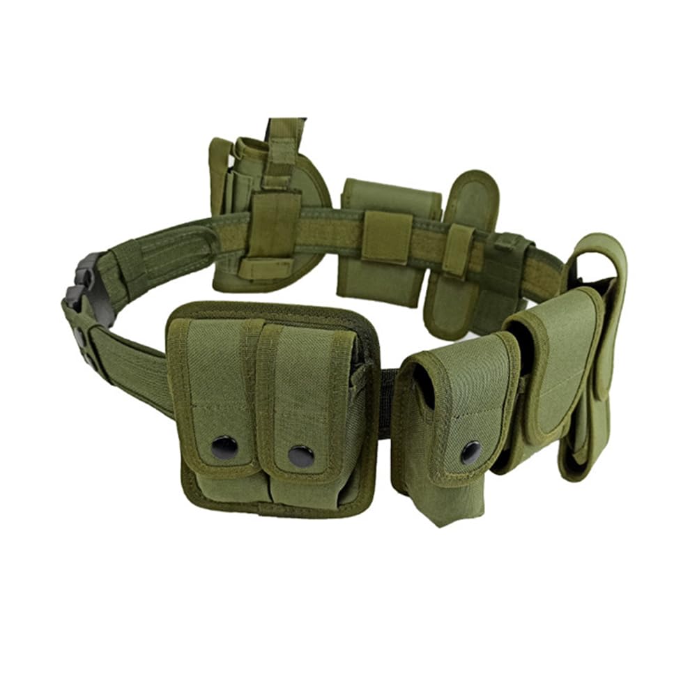 BDKMMS Molded Duty Belt Set, Detachable Utility Belt with Quick-Release Buckle Adjustable Modular Equipment System for Law Enforcement Officer