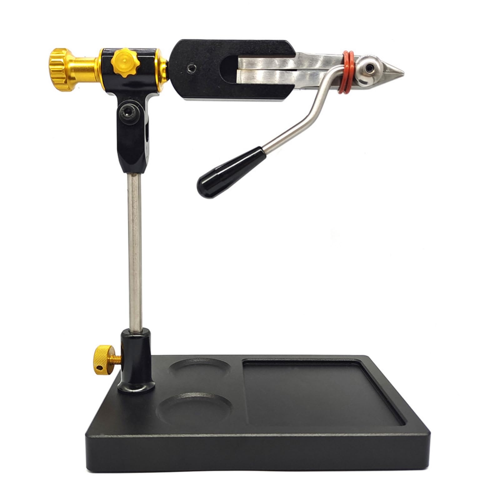 Harilla Mordaza Atado Moscas Ajustable | Precisa, Soporte Mesa para Atado Moscas, Estable, Taller
