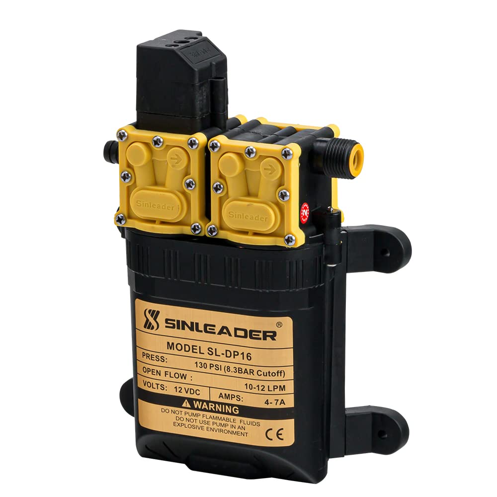 Sinleader Electric Diaphragm Pump High Pressure Water Pump