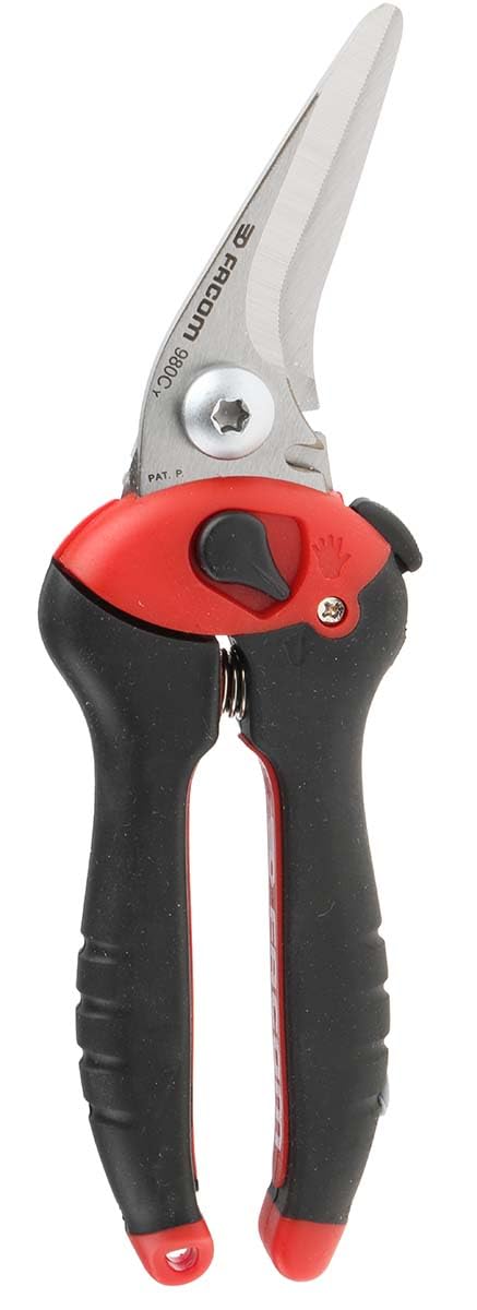 Facom Black 980C Multi Purpose Straight Blade Shear, 205Mm