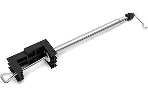 QWORK Rotary Tool Round Grinder Telescopic Flex Shaft Stand