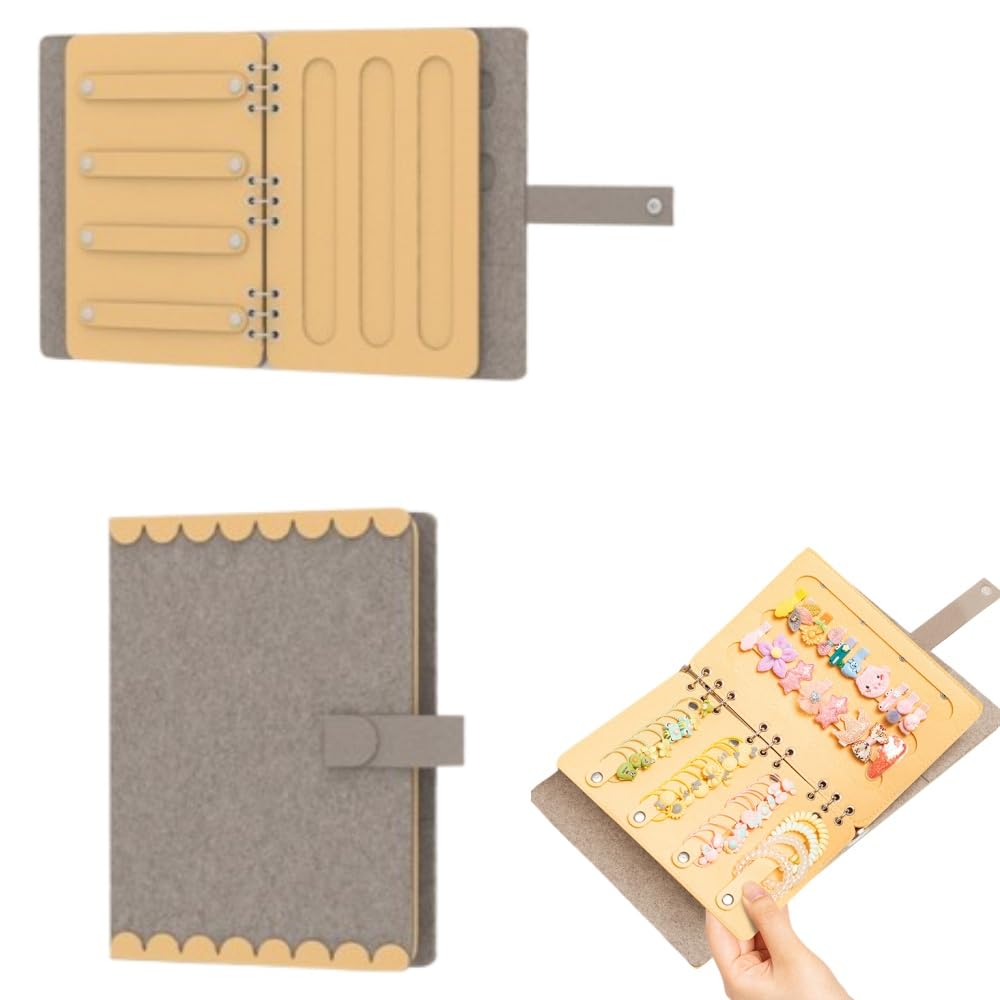 Amazon | seimeinoki ヘアピン ヘアロープ 収納ファイル 大容量 6